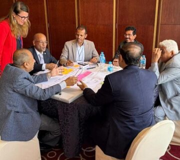 جامعة حضرموت تشارك في ختام دورة البُعد الدولي لمؤسسات التعليم العالي اليمنية بمصر1