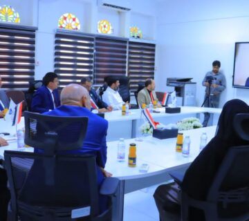 برئاسة رئيس جامعة حضرموت تواصل اجتماعات انضمام جامعة سبأ لاتحاد الجامعات العربية