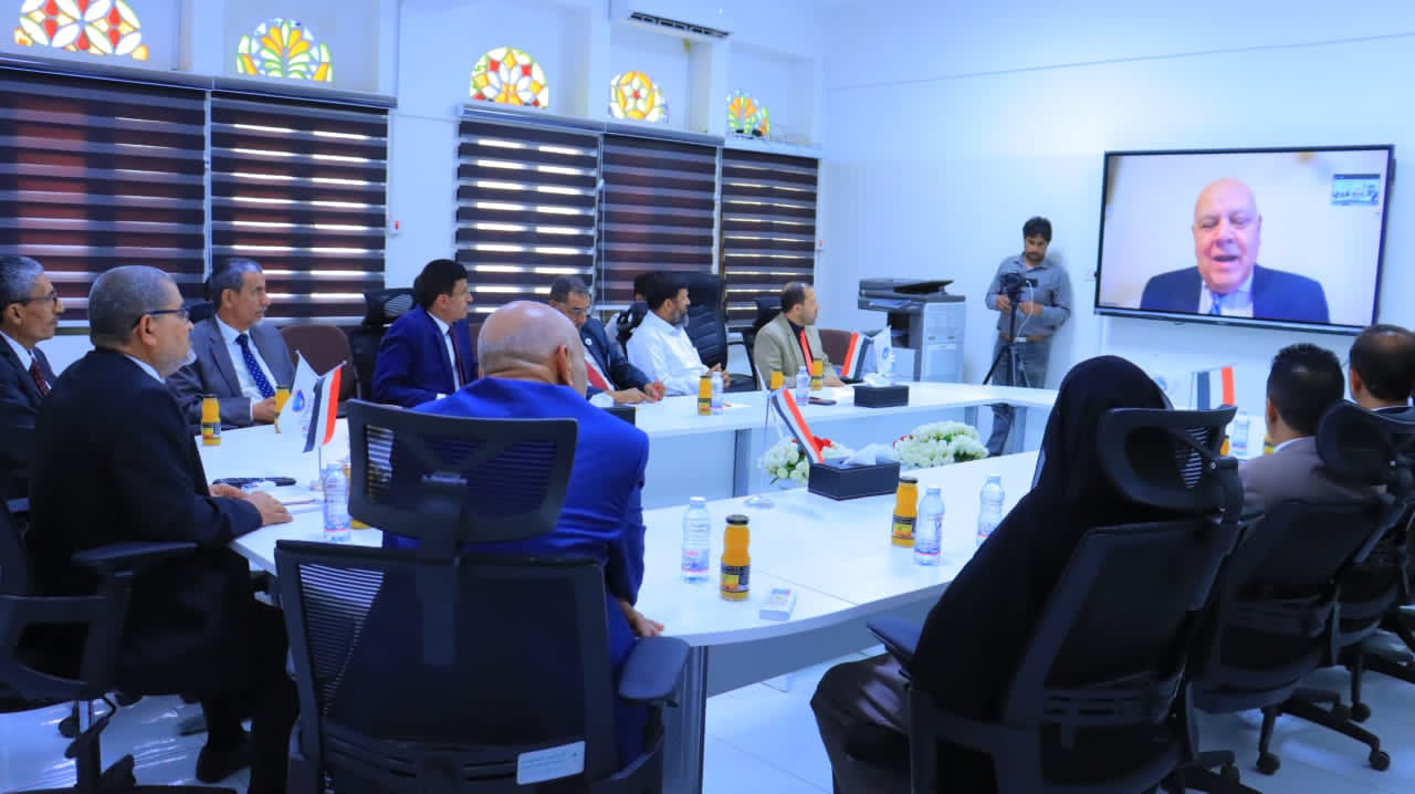 برئاسة رئيس جامعة حضرموت تواصل اجتماعات انضمام جامعة سبأ لاتحاد الجامعات العربية