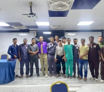 مركز جامعة حضرموت لطب الأسرة ينظم محاضرة حول إدارة الجودة الشاملة1 360x320