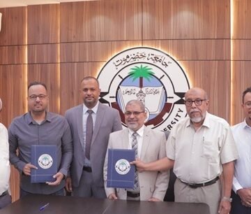 توقيع مذكرة تفاهم بين جامعة حضرموت ومؤسسة مظلة لتمكين الشباب 22 IMG 20260917 WA0055 360x306
