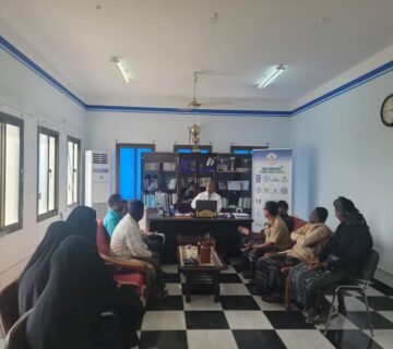 Hadhramout University trains personnel in Nile tilapia farming, with support from the FAO, in Hajar District 